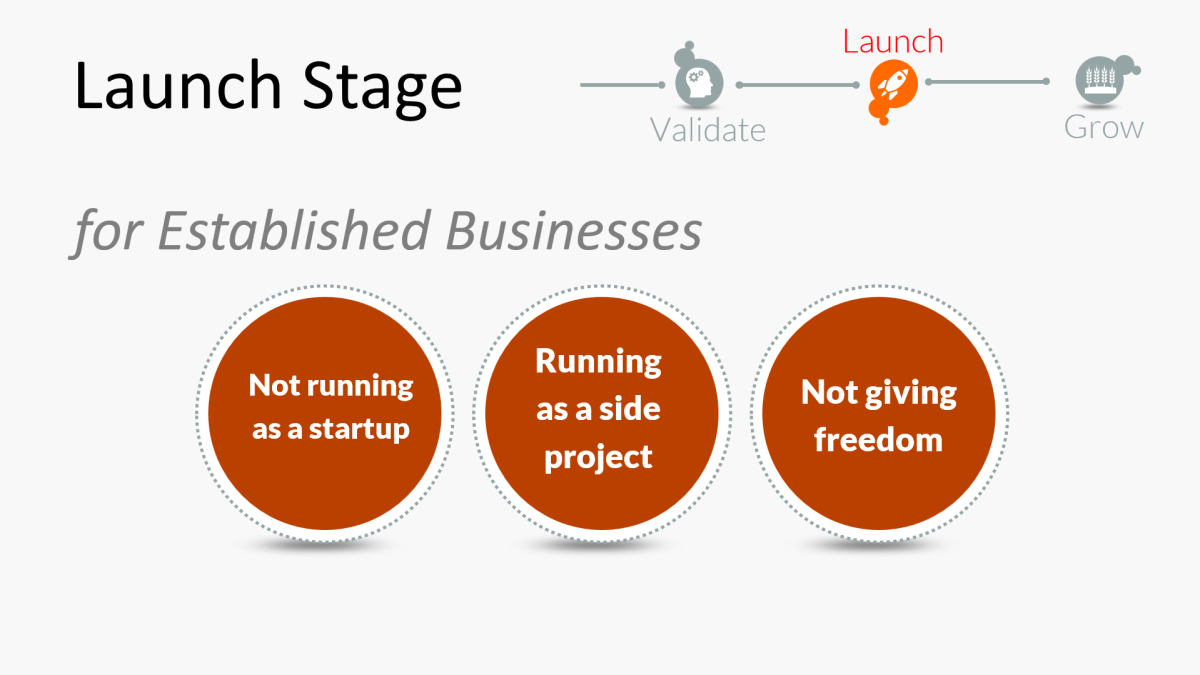 Mistakes in the Launch Stage for Established Businesses