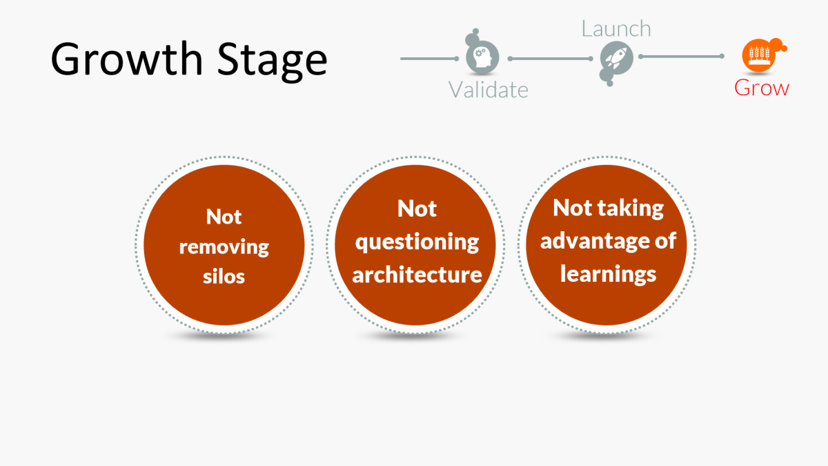 Mistakes in the Growth Stage